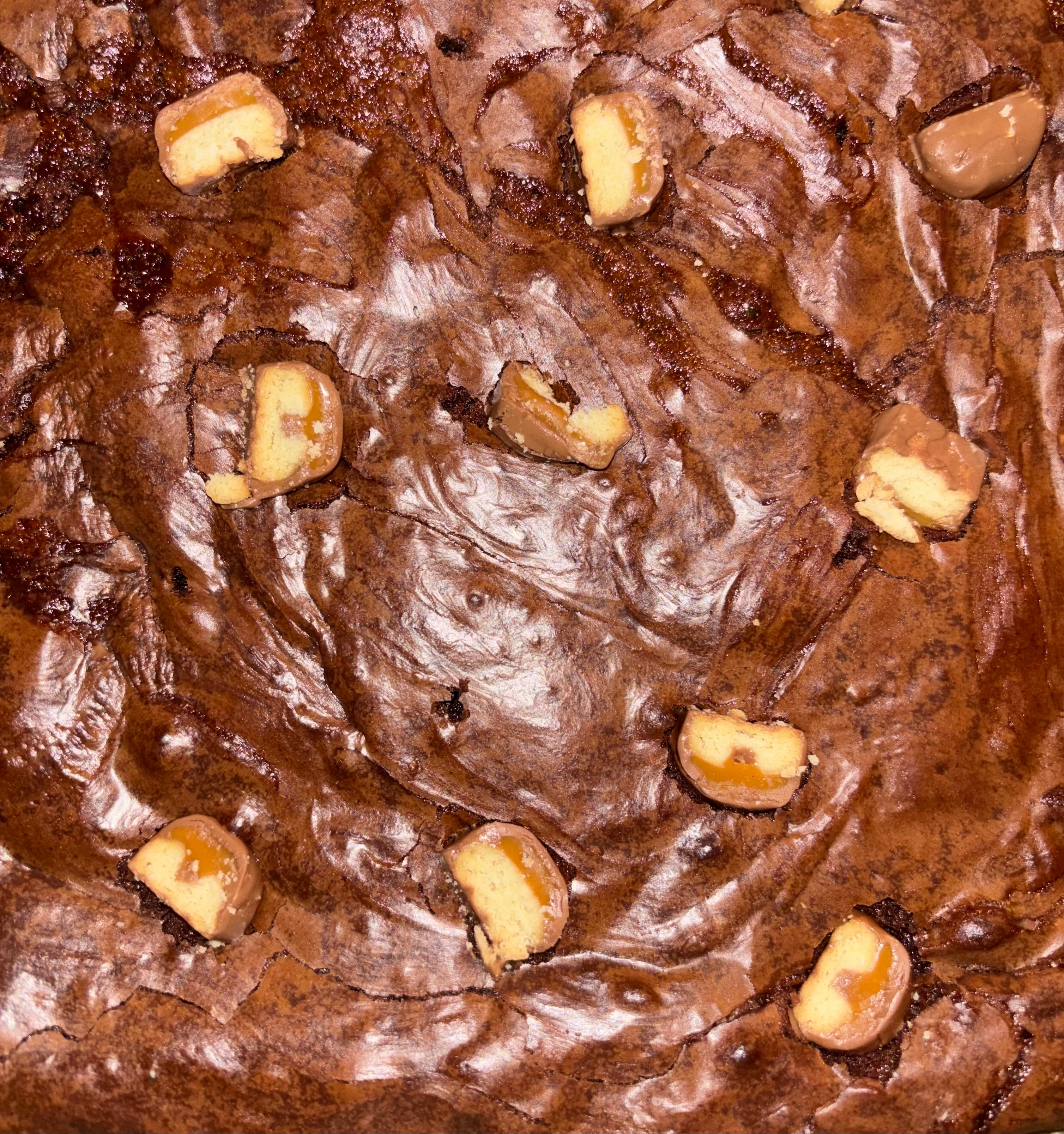 Chocolate Twix Brownies