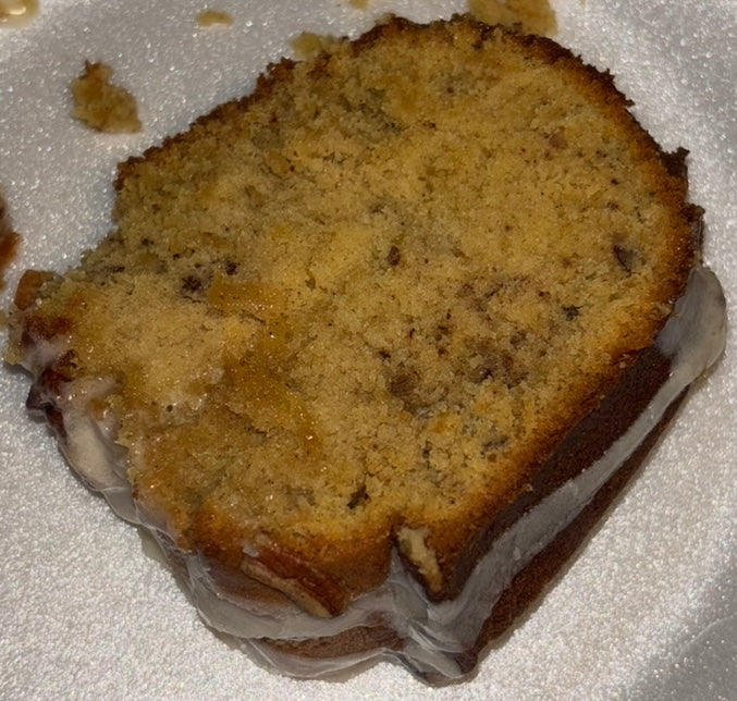 Buttermilk Sweet Potato Pecan Pound Cake