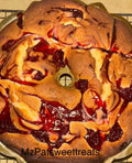 Strawberry Cream Cheese Pound Cakes